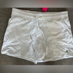 NWT White Lilly Pulitzer drawstring shorts